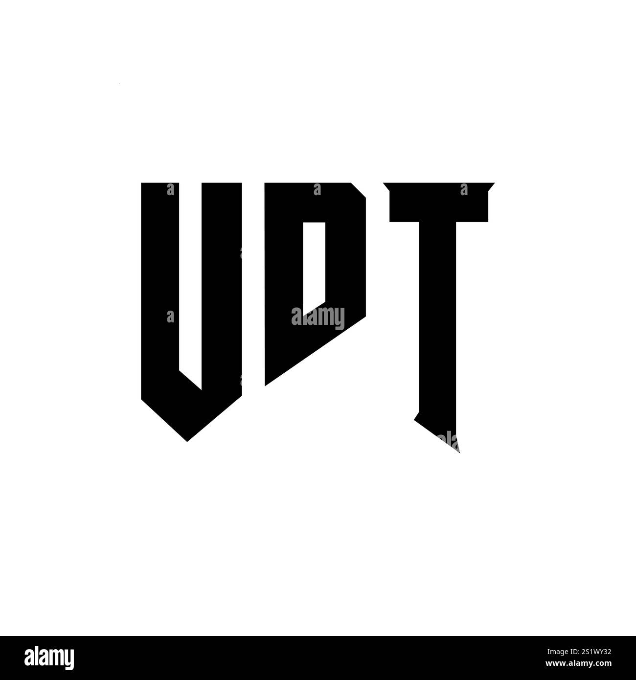 UDT letter logo design for technology company. UDT logo design black ...
