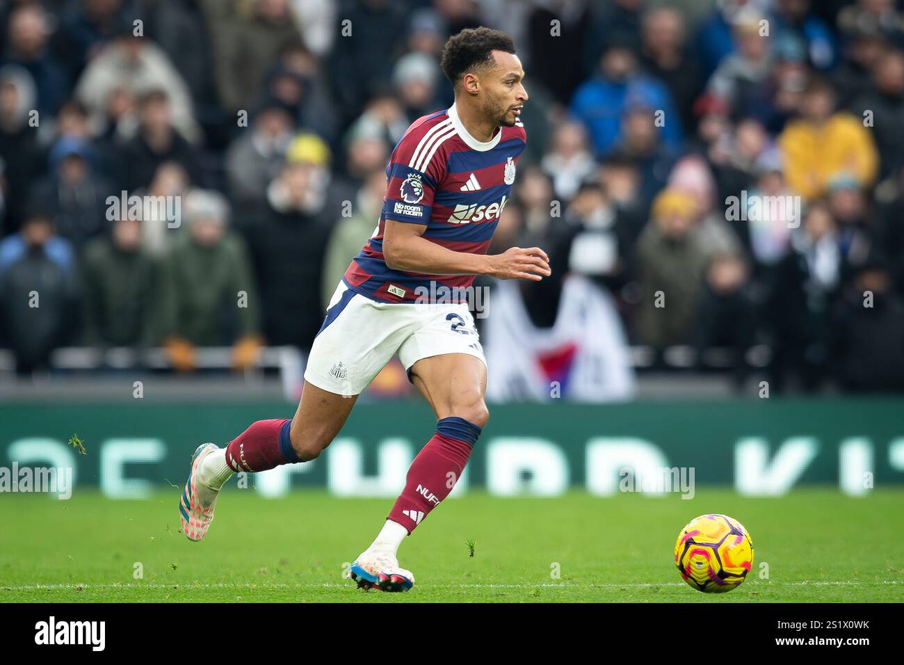 London, England, 4th January 2025. Newcastle United midfielder Jacob