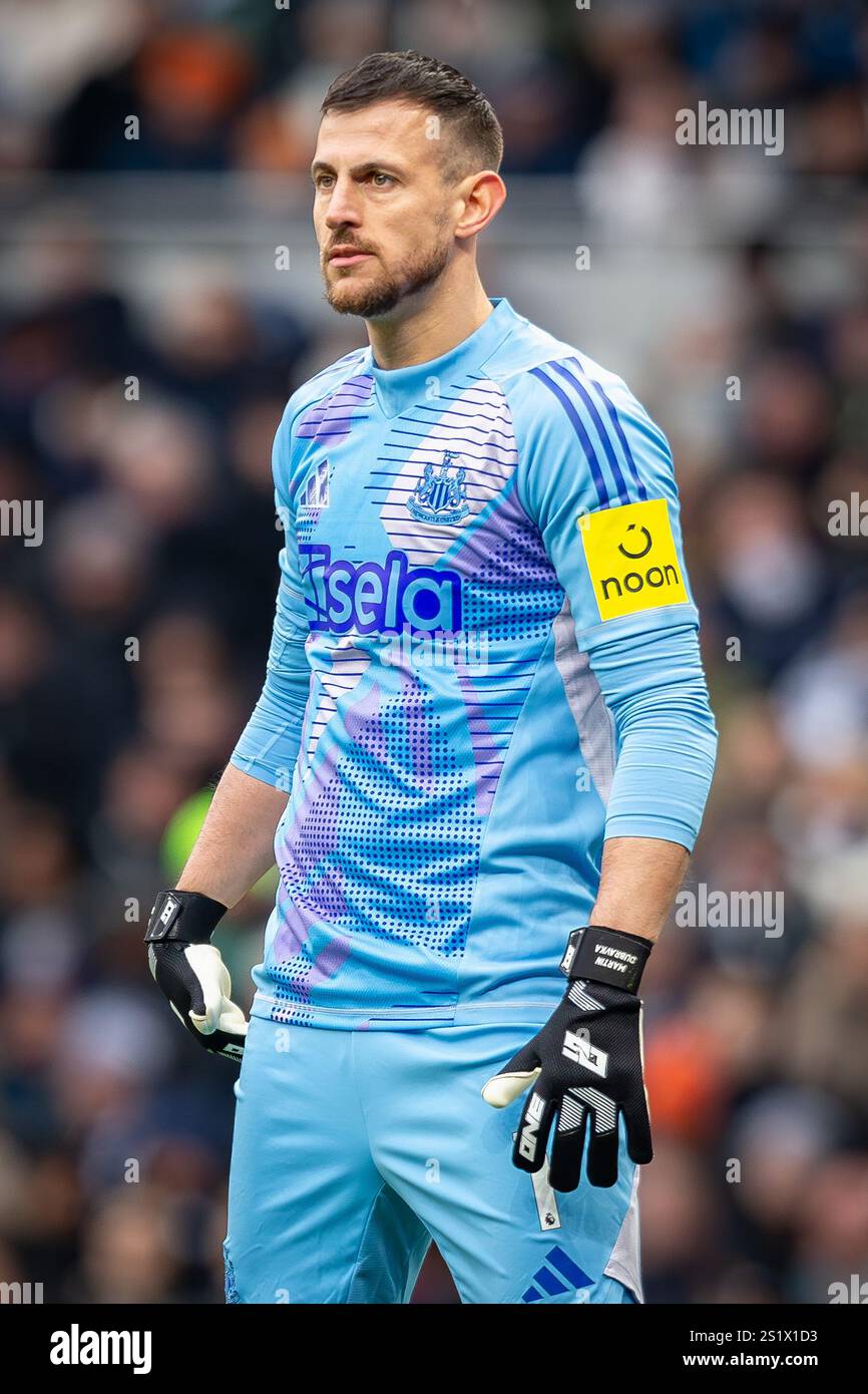 London, England, 4th January 2025. Newcastle United goalkeeper Martin