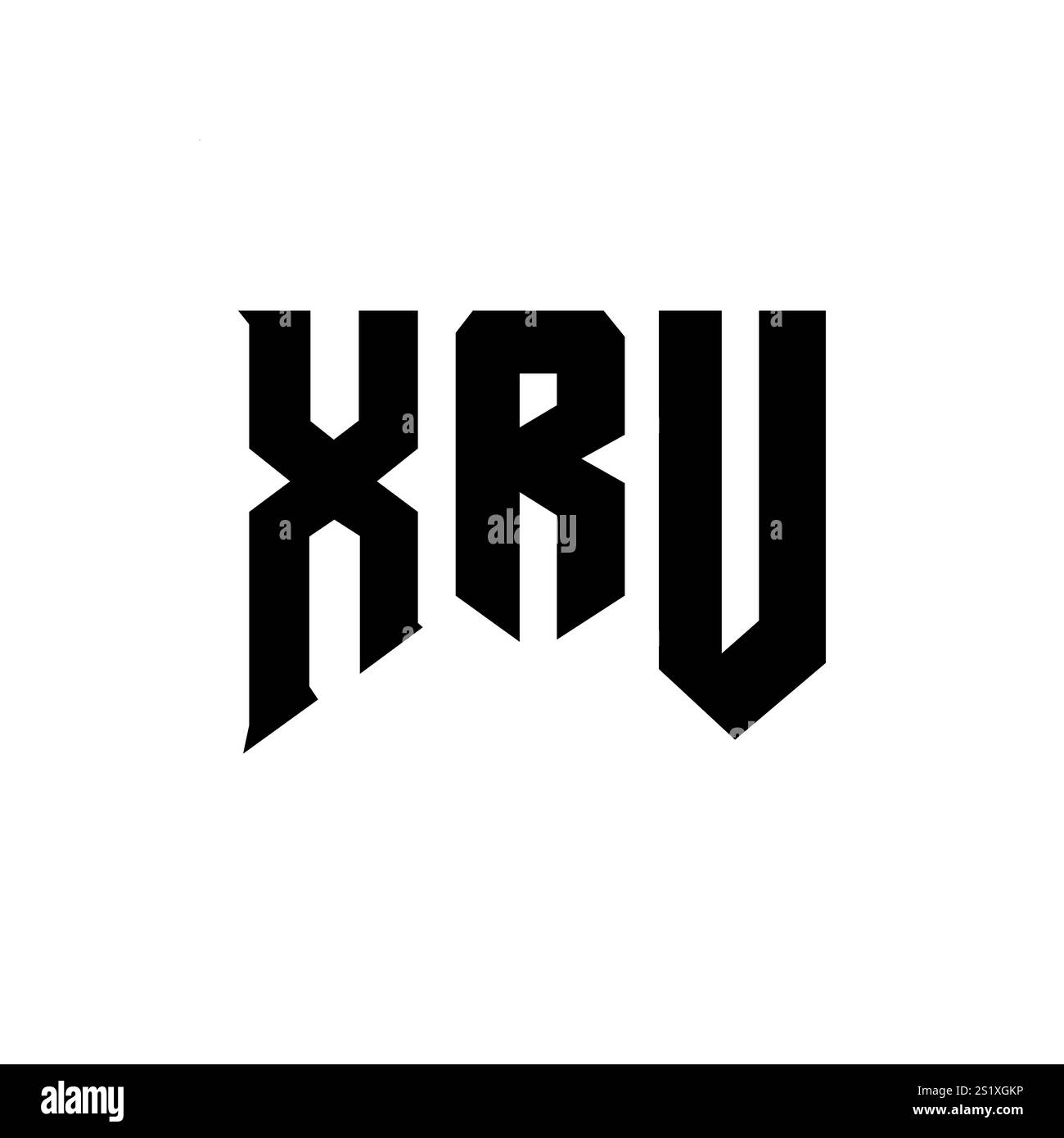 Xru logo design hi-res stock photography and images - Alamy
