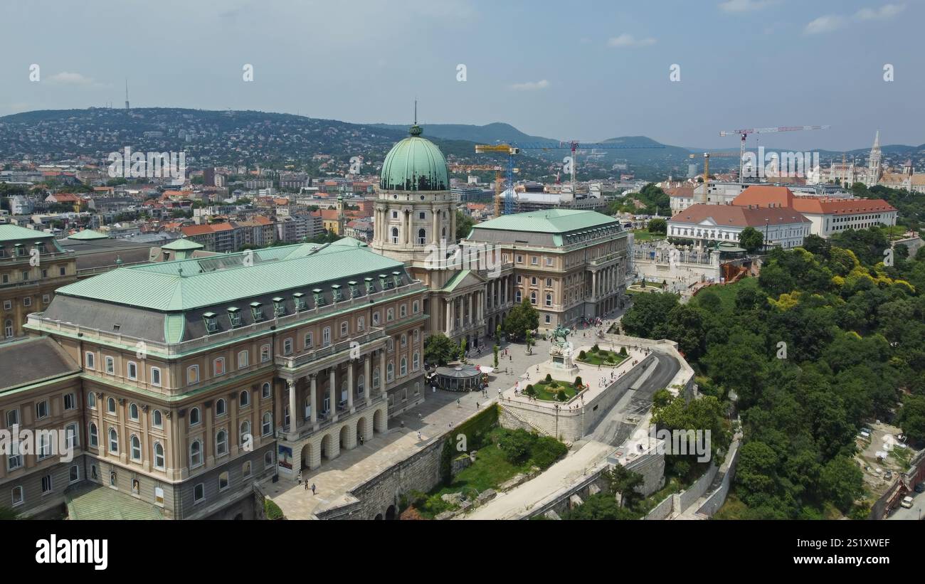 Buda Castle Hill in Budapest Stock Photo - Alamy