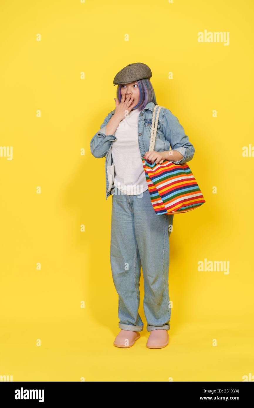 Wearing red jacket and blue jeans hi-res stock photography and images ...