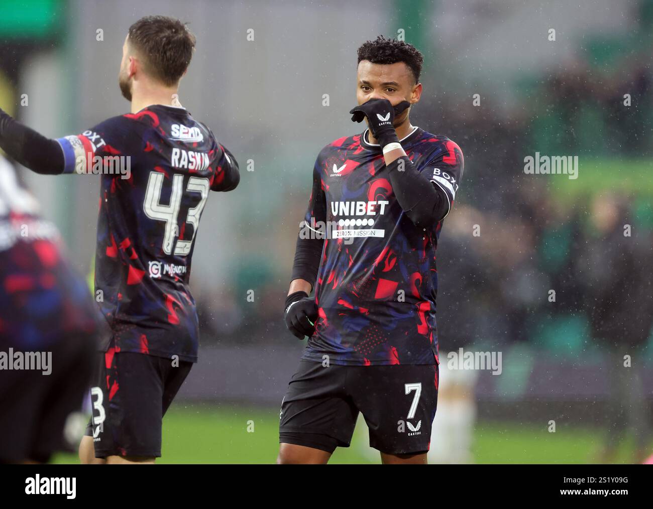 Rangers' Oscar Cortes after the William Hill Premiership match at ...