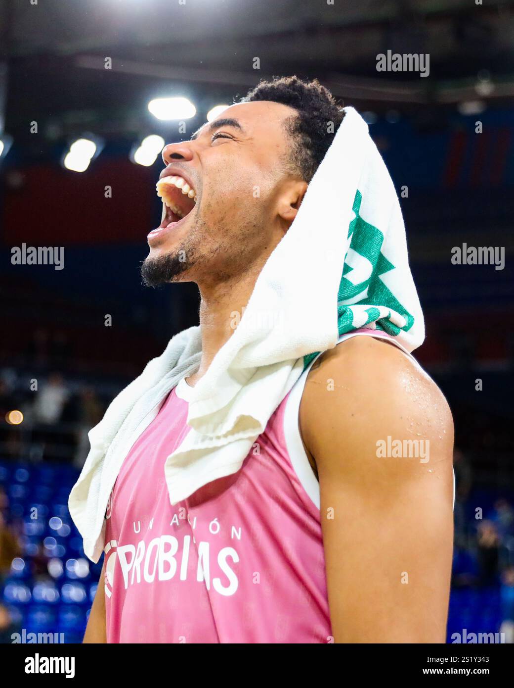 Devon Durrell Dotson of Joventut Badalona during the Liga Endesa match ...