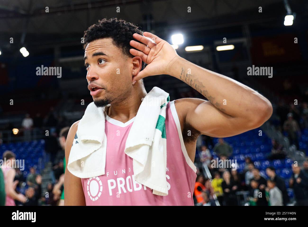 Devon Durrell Dotson of Joventut Badalona during the Liga Endesa match ...