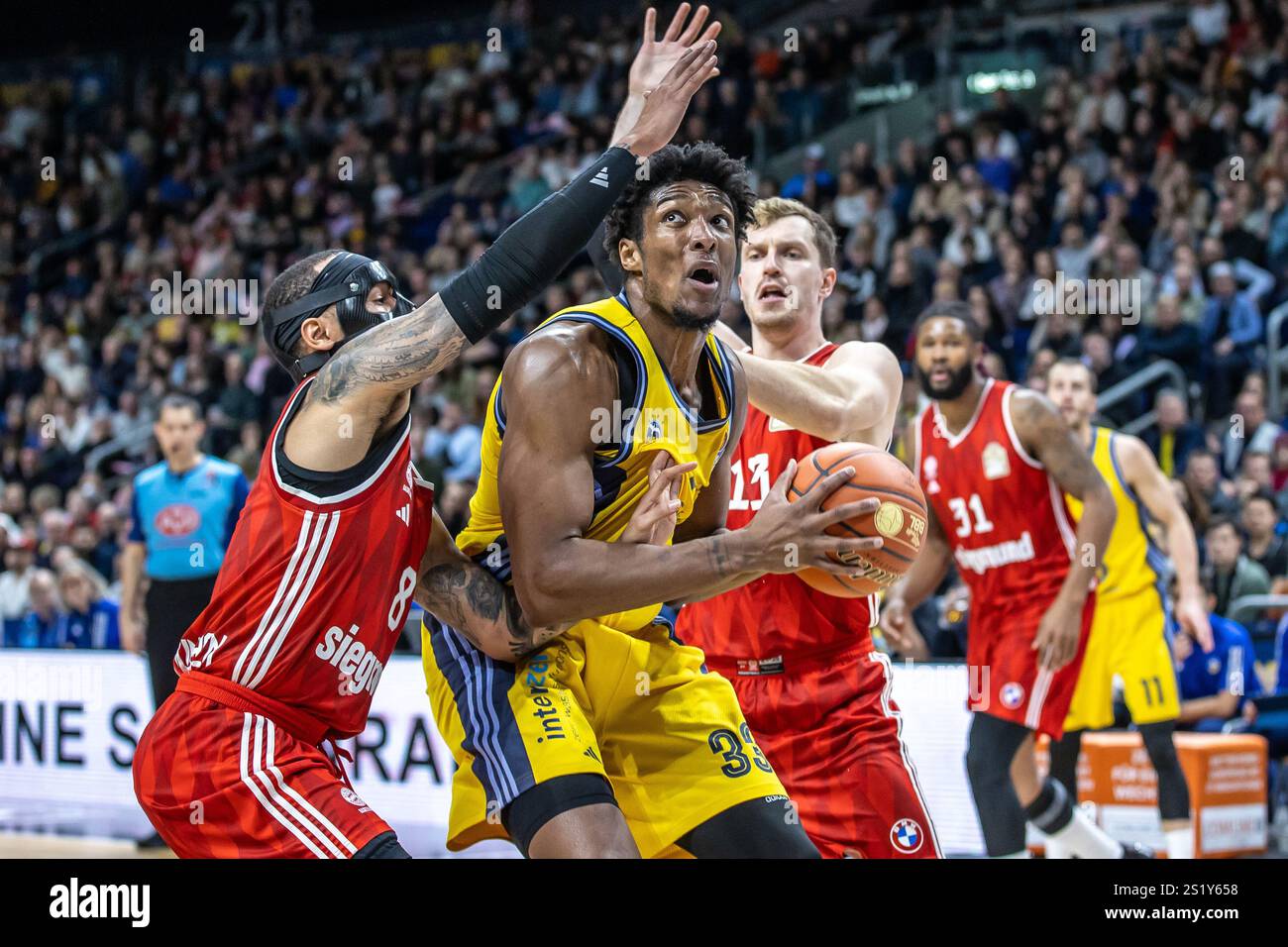 Berlin Germany 05th Jan 2025 Basketball Bundesliga Alba Berlin berlin-germany-05th-jan-2025-basketball-bundesliga-alba-berlin