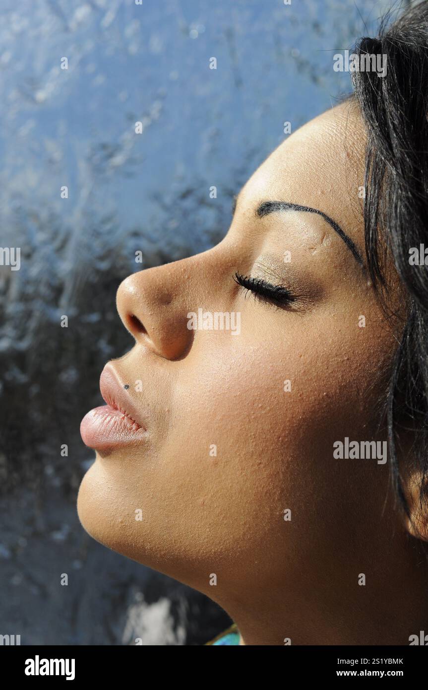 Mixed race woman hi-res stock photography and images - Alamy