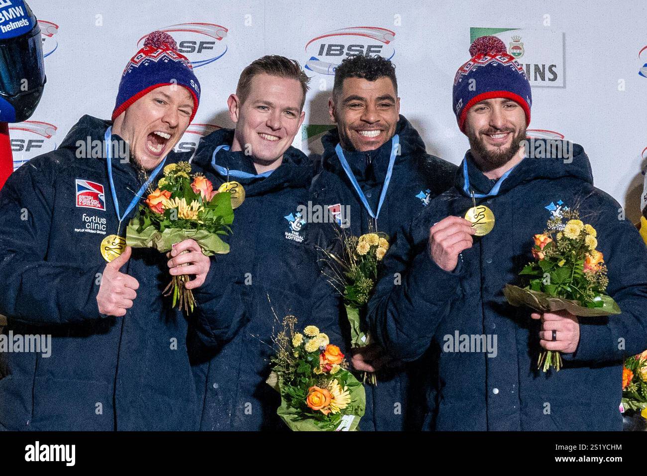 Winterberg, Germany. 05th Jan, 2025. Bobsleigh World Cup, fourman
