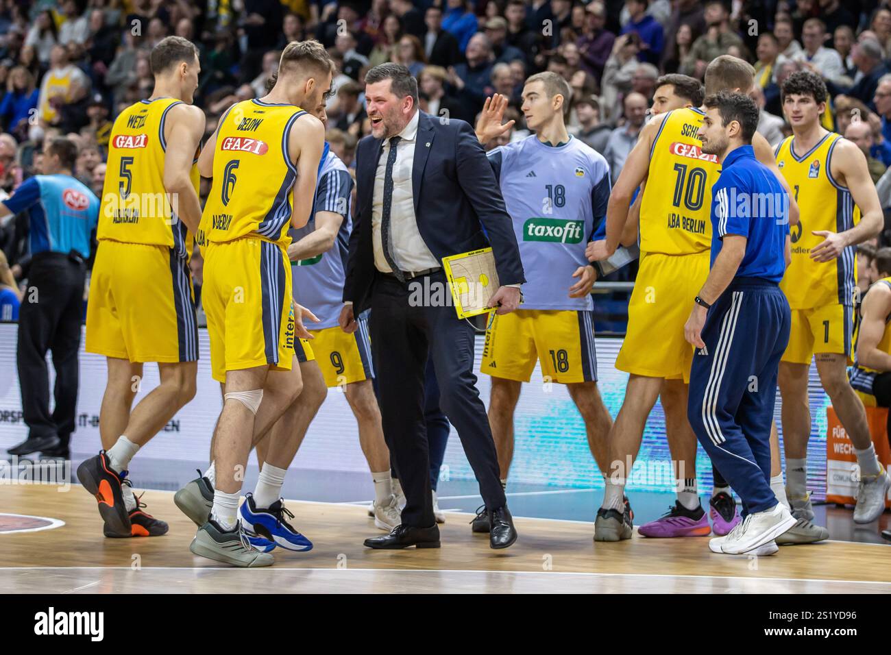 Berlin Germany 05th Jan 2025 Basketball Bundesliga Alba Berlin berlin-germany-05th-jan-2025-basketball-bundesliga-alba-berlin