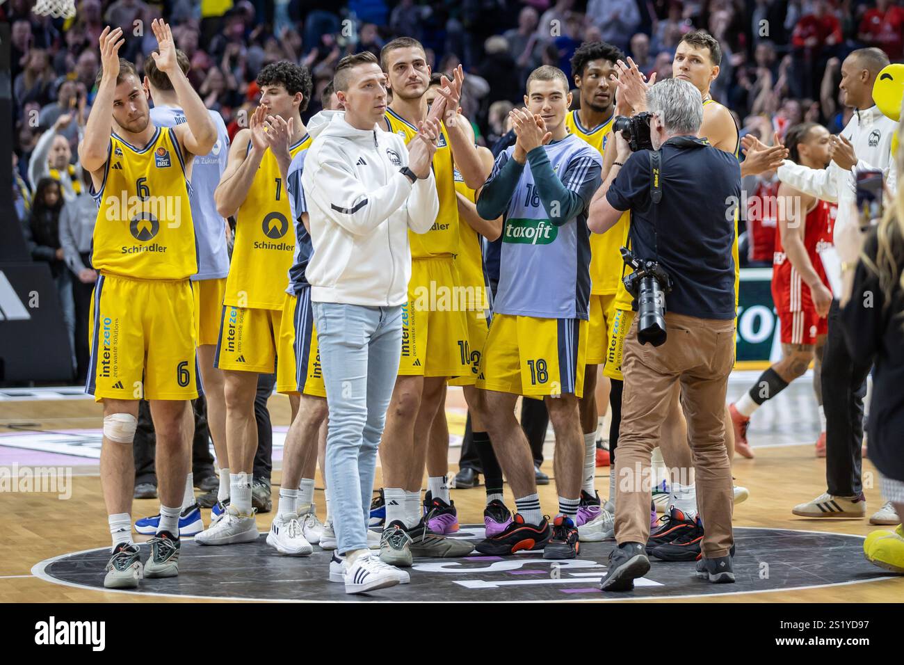 Berlin Germany 05th Jan 2025 Basketball Bundesliga Alba Berlin berlin-germany-05th-jan-2025-basketball-bundesliga-alba-berlin