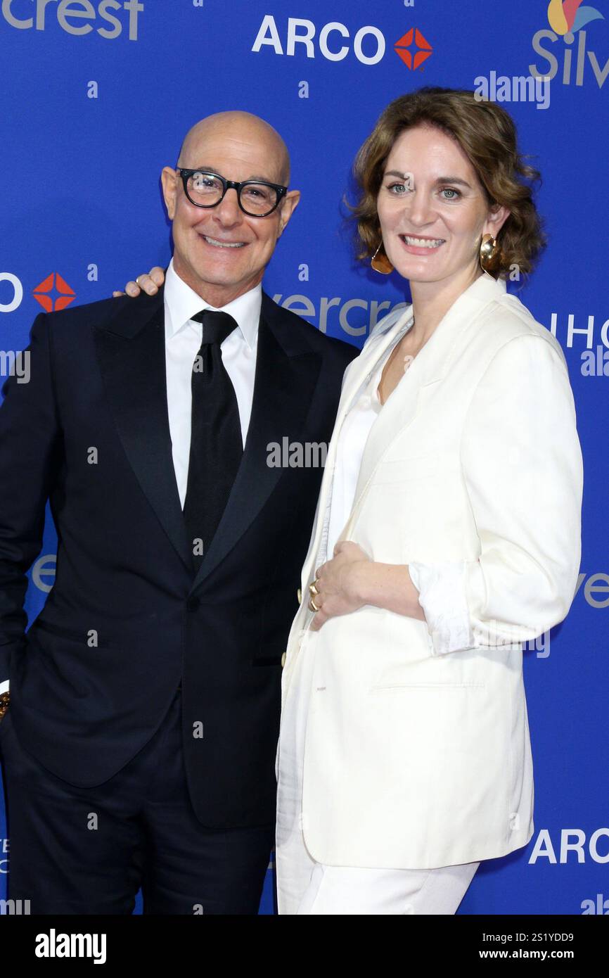 Stanley Tucci, Felicity Blunt at arrivals for 36th Annual Palm Springs ...