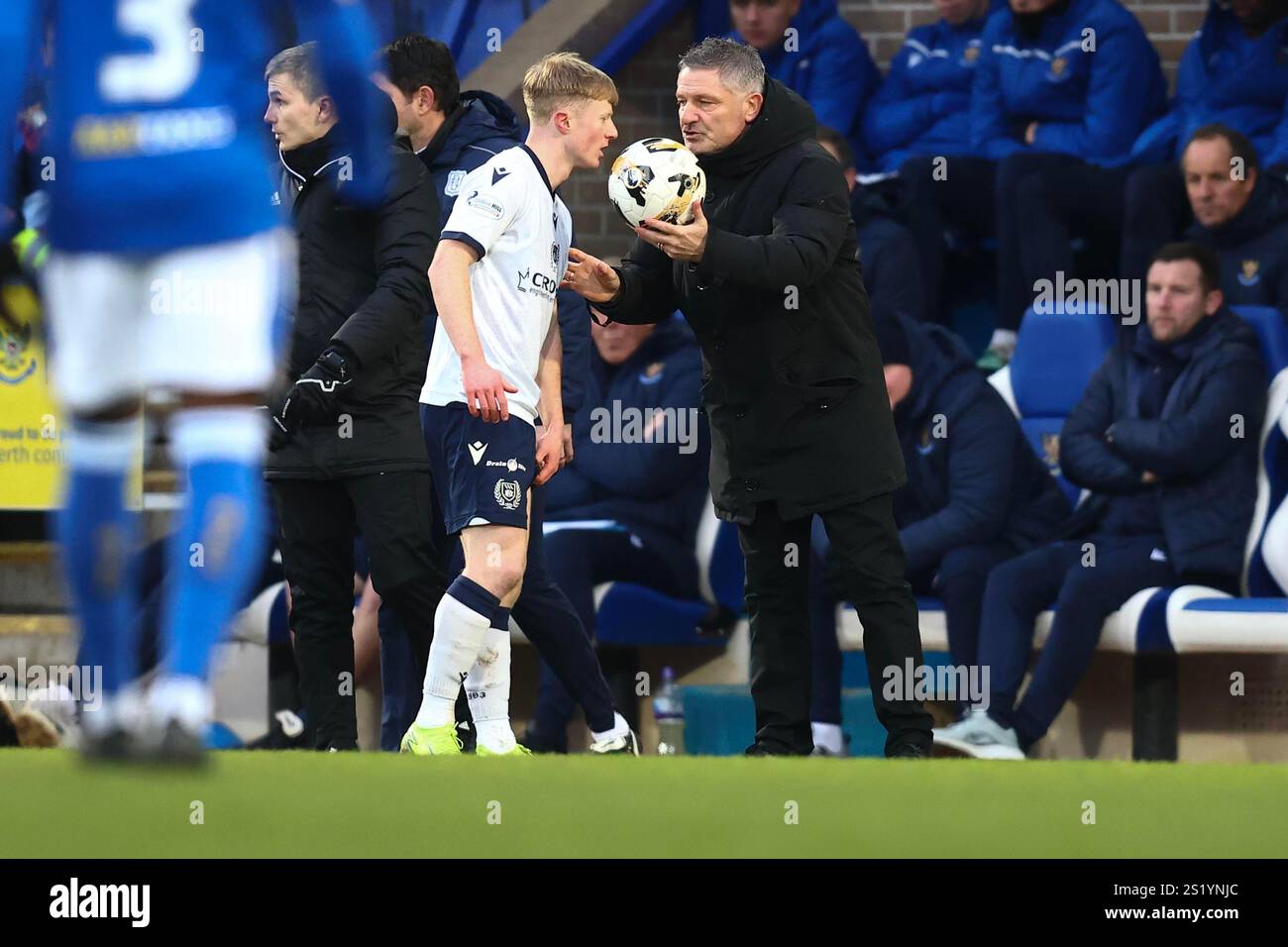 Perth, Scotland. 5th January 2025; McDiarmid Park, Perth, Scotland ...