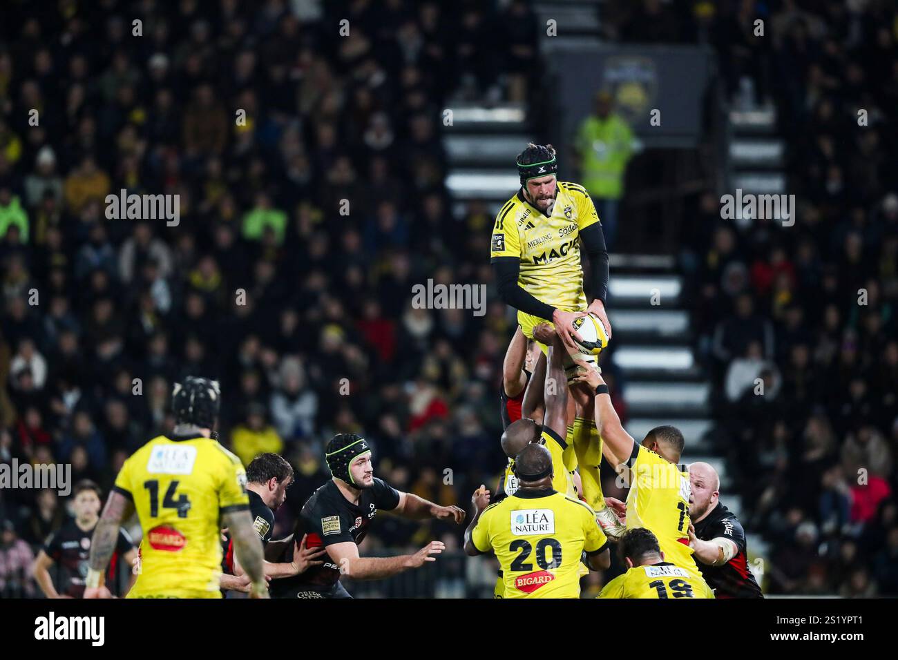 La Rochelle, France. 04th Jan, 2025. Thomas Lavault of La Rochelle ...