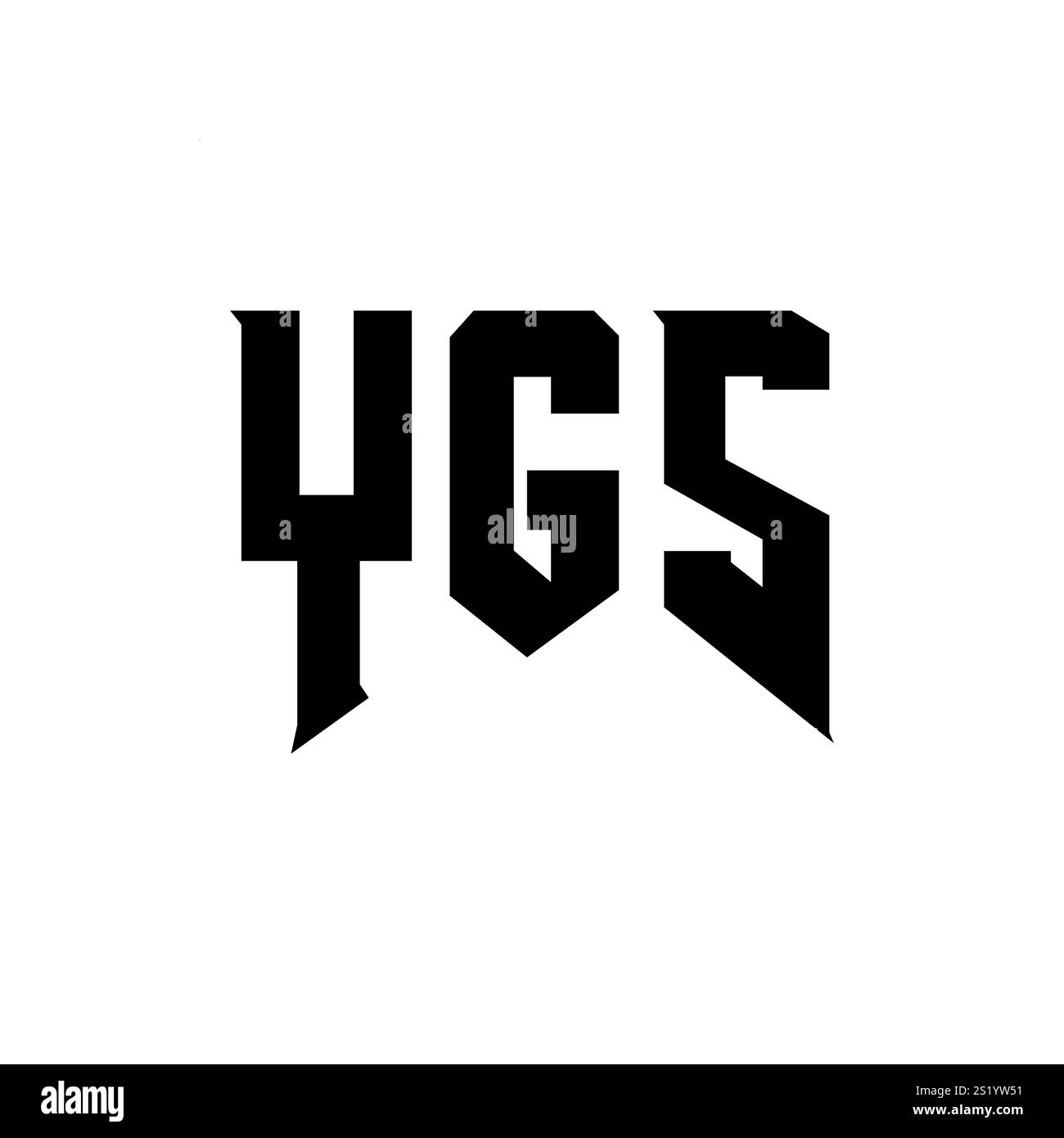 Ygs logo design hi-res stock photography and images - Alamy