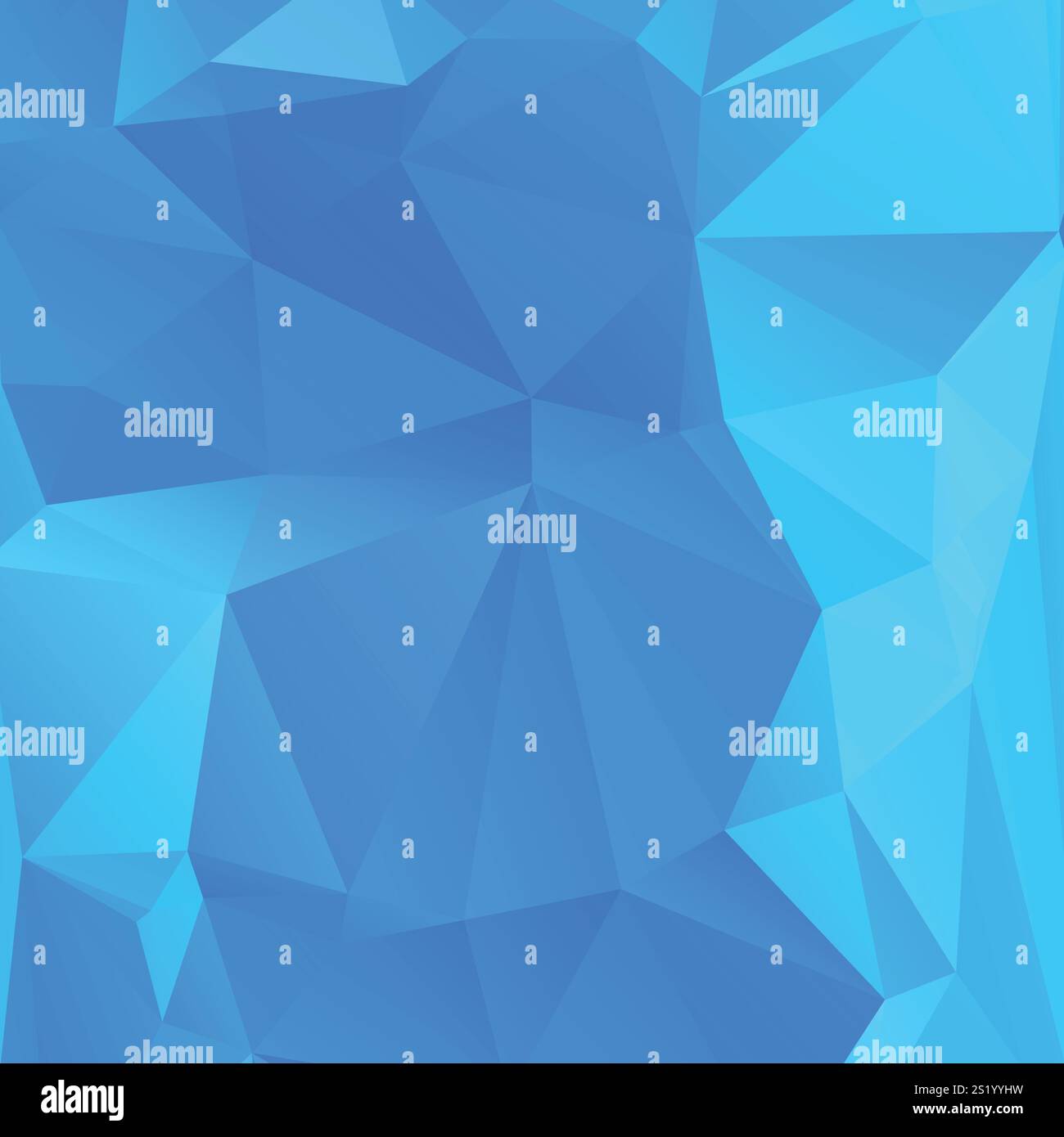 Abstract geometric blue background. Multi-colored triangle template ...