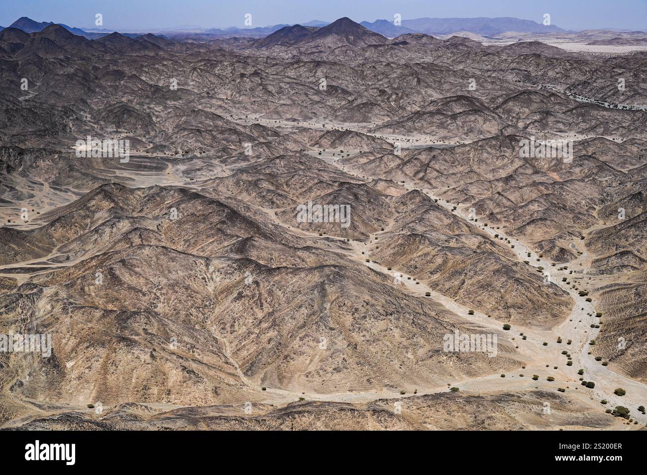 Bisha, Arabie Saoudite. 05th Jan, 2025. Desert landscape during the ...