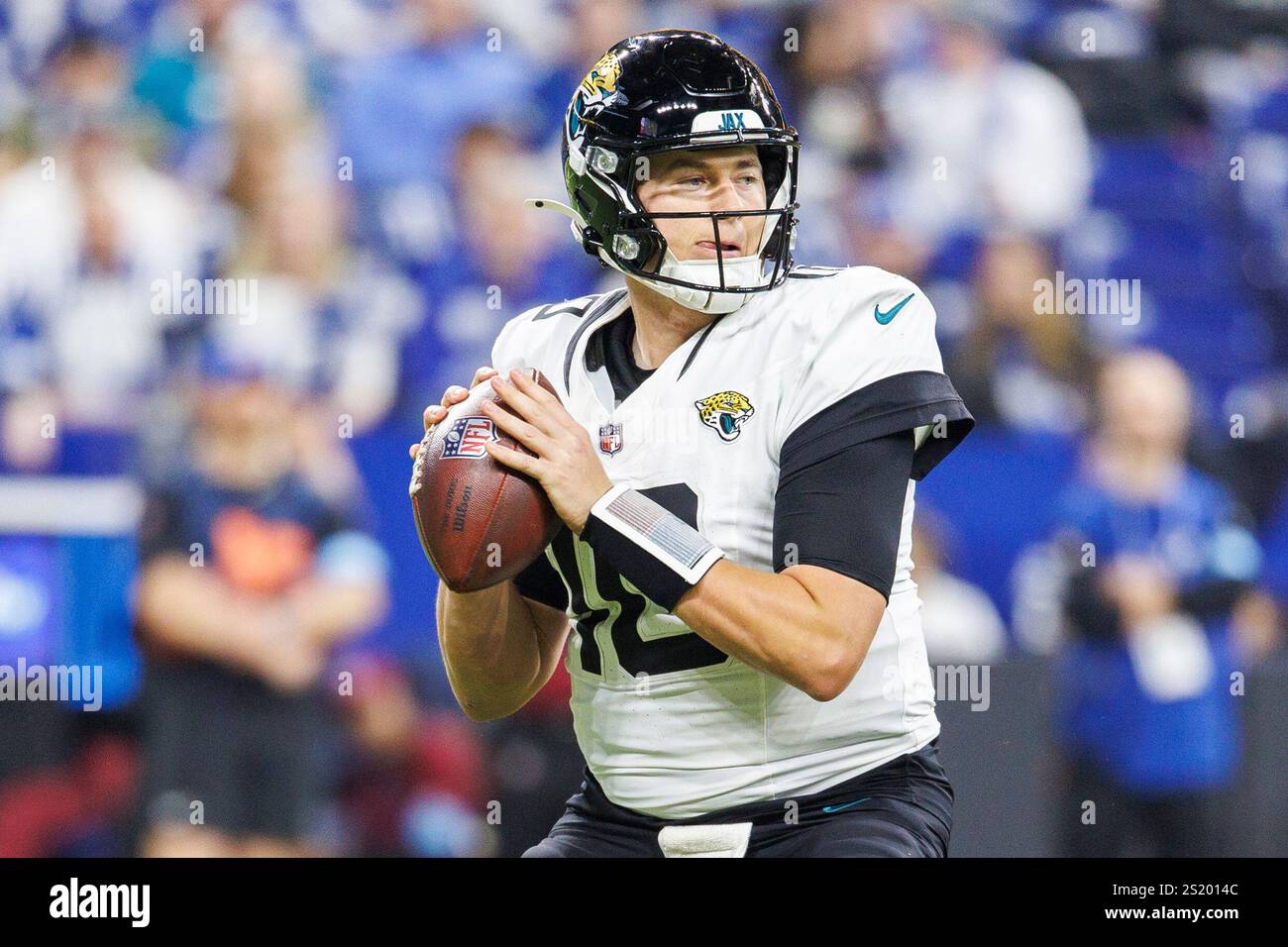 January 05, 2025 Jacksonville Jaguars quarterback Mac Jones (10