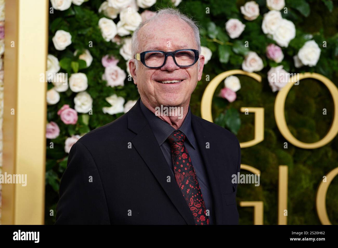 Tim Gray Tim Gray arrives at the 82nd Golden Globes on Sunday, Jan. 5, 2025, at ...