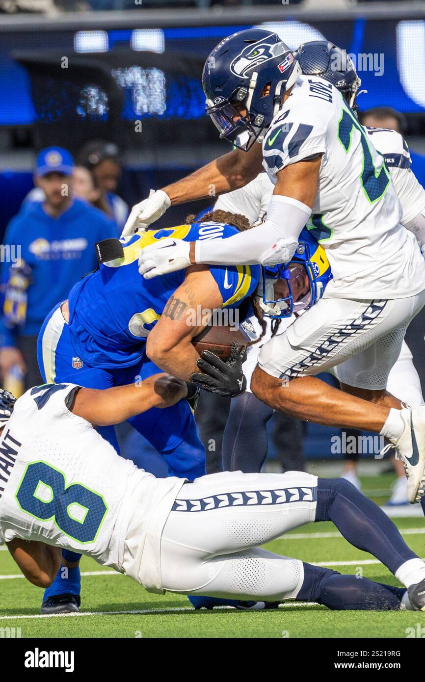 Los Angeles, California, USA. 5th Jan, 2025. Los Angeles Rams wide ...