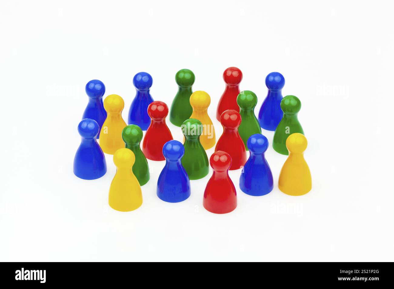 Integration through togetherness in society. Equal rights and harmony in the team. Austria Stock Photo