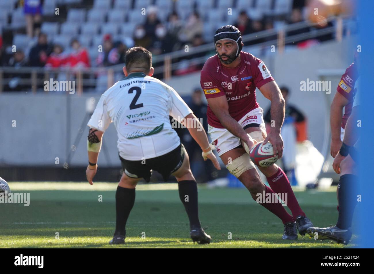Brave Lupus' Michael Leitch during the 2024-25 Japan Rugby League One ...
