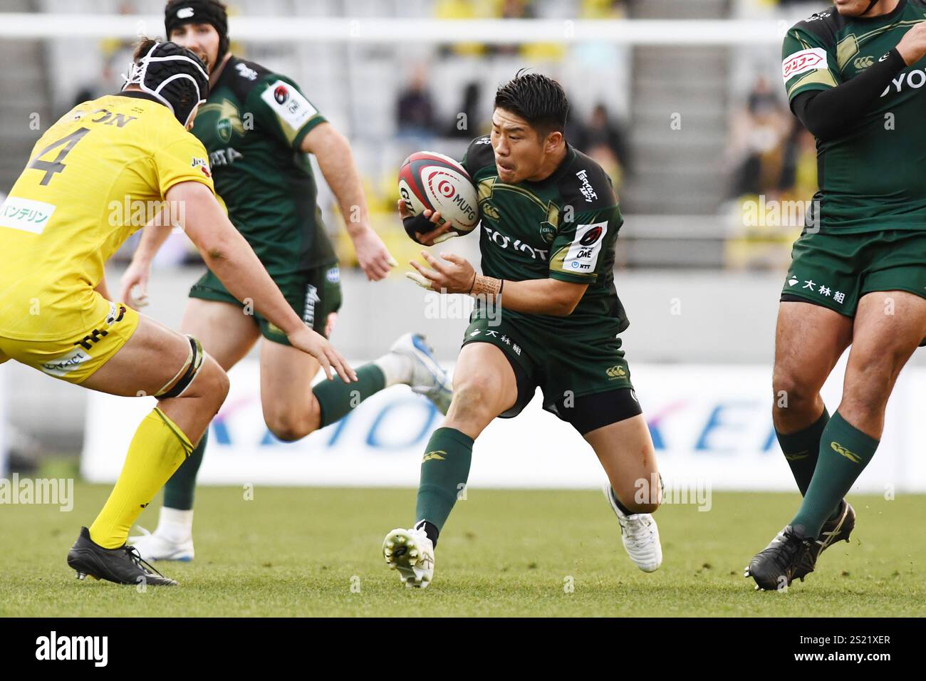 Rikiya Matsuda (Verblitz), JANUARY 4, 2025 - Rugby : 2024-25 Japan ...