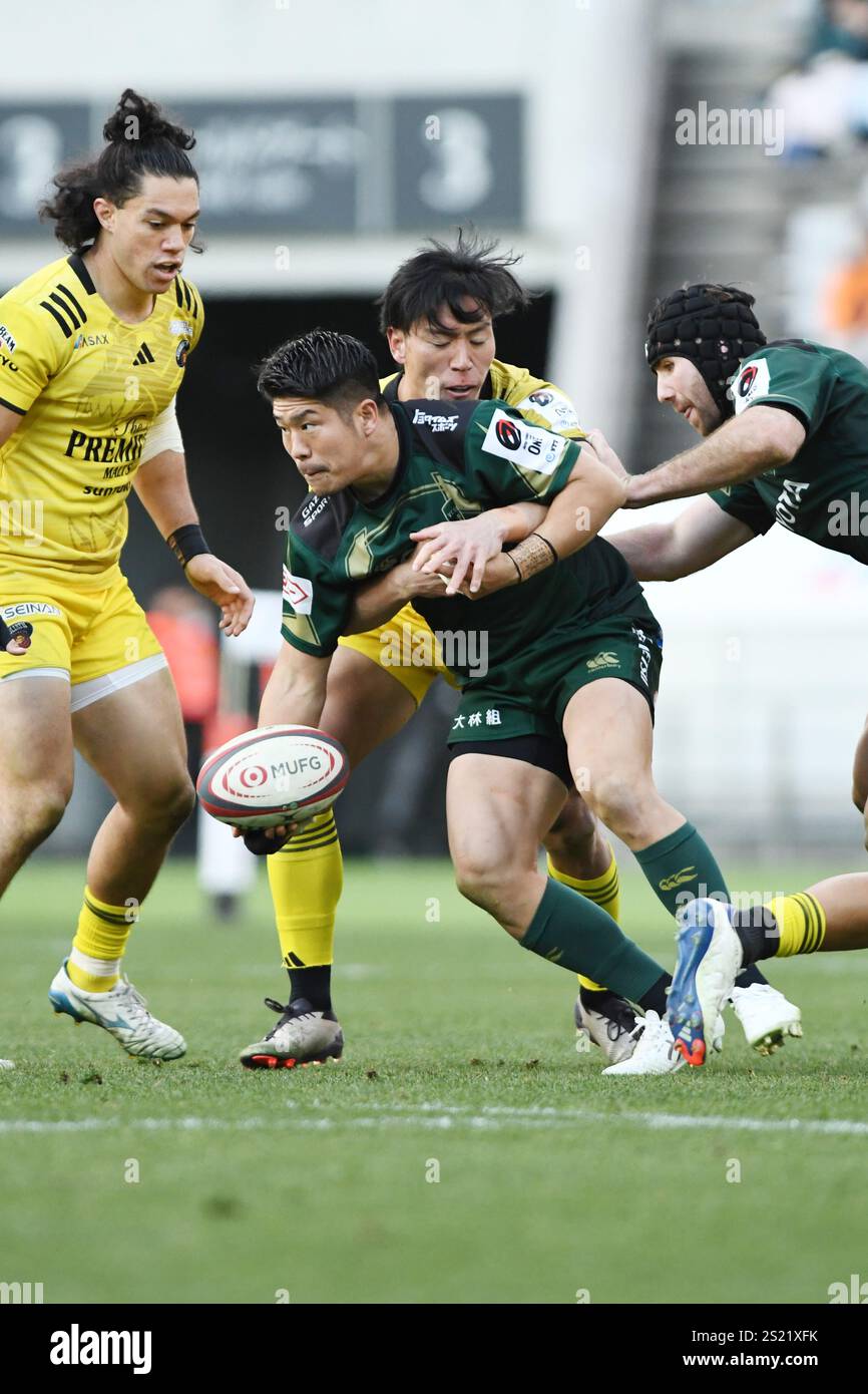 Rikiya Matsuda (Verblitz), JANUARY 4, 2025 - Rugby : 2024-25 Japan ...