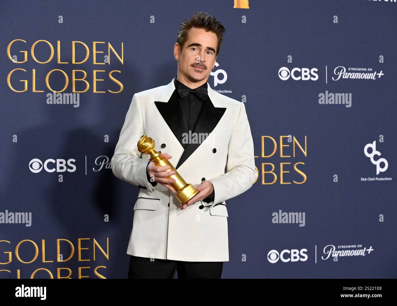 los-angeles-united-states-05th-jan-2025-colin-farrell-appears