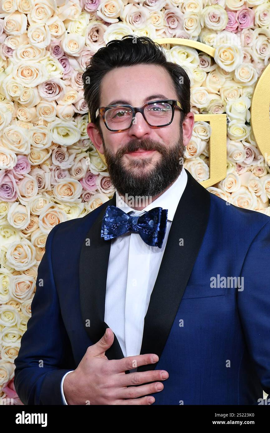 Beverly Hills, USA. 05th Jan, 2025. Adam Rose attends the 82nd Annual