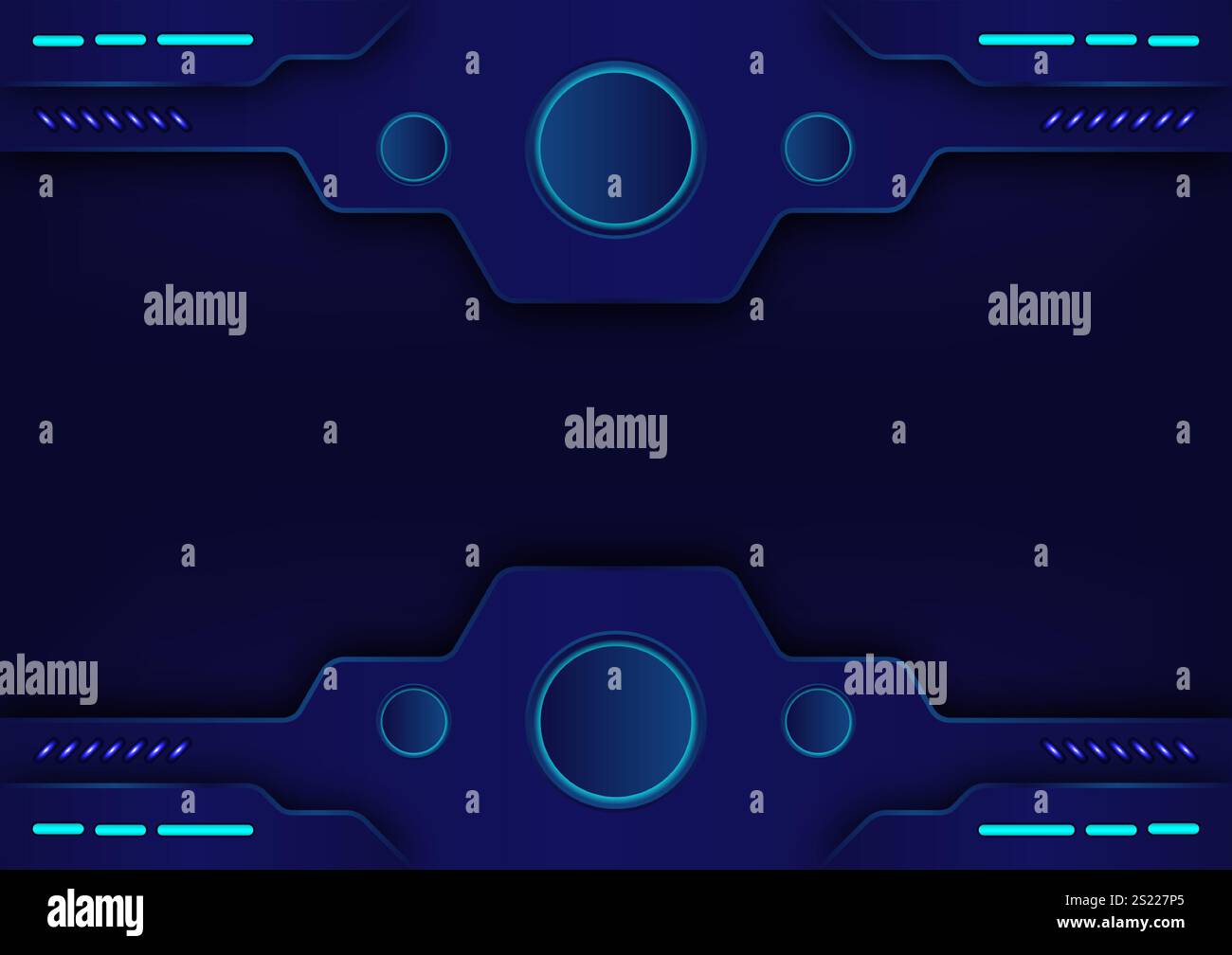 Abstract background with interface monitor screen, stock vector Stock ...