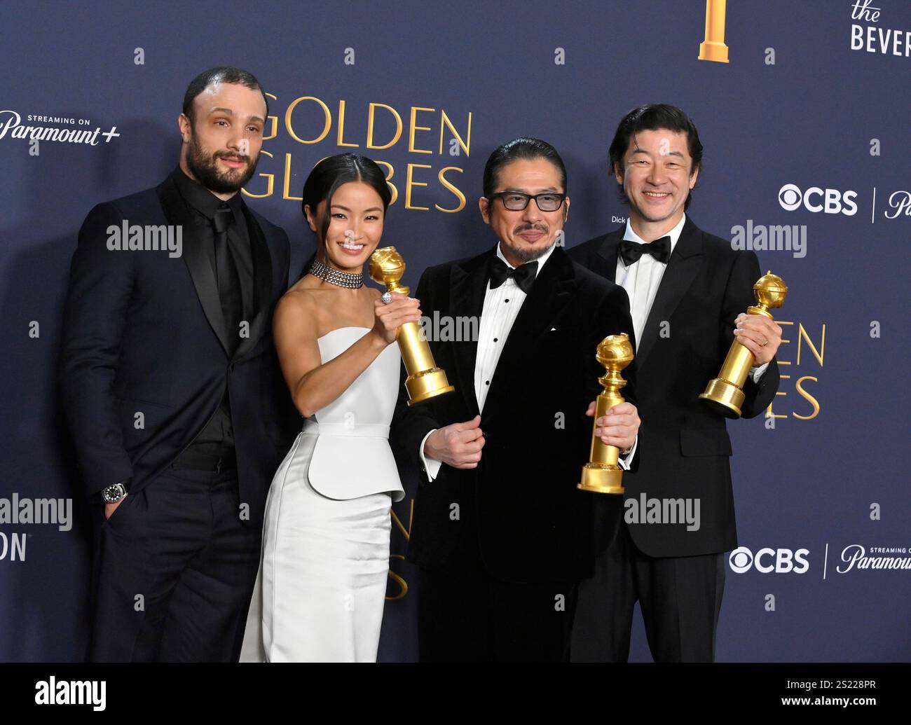 Los Angeles, United States. 05th Jan, 2025. (LR) Cosmo Jarvis, Anna