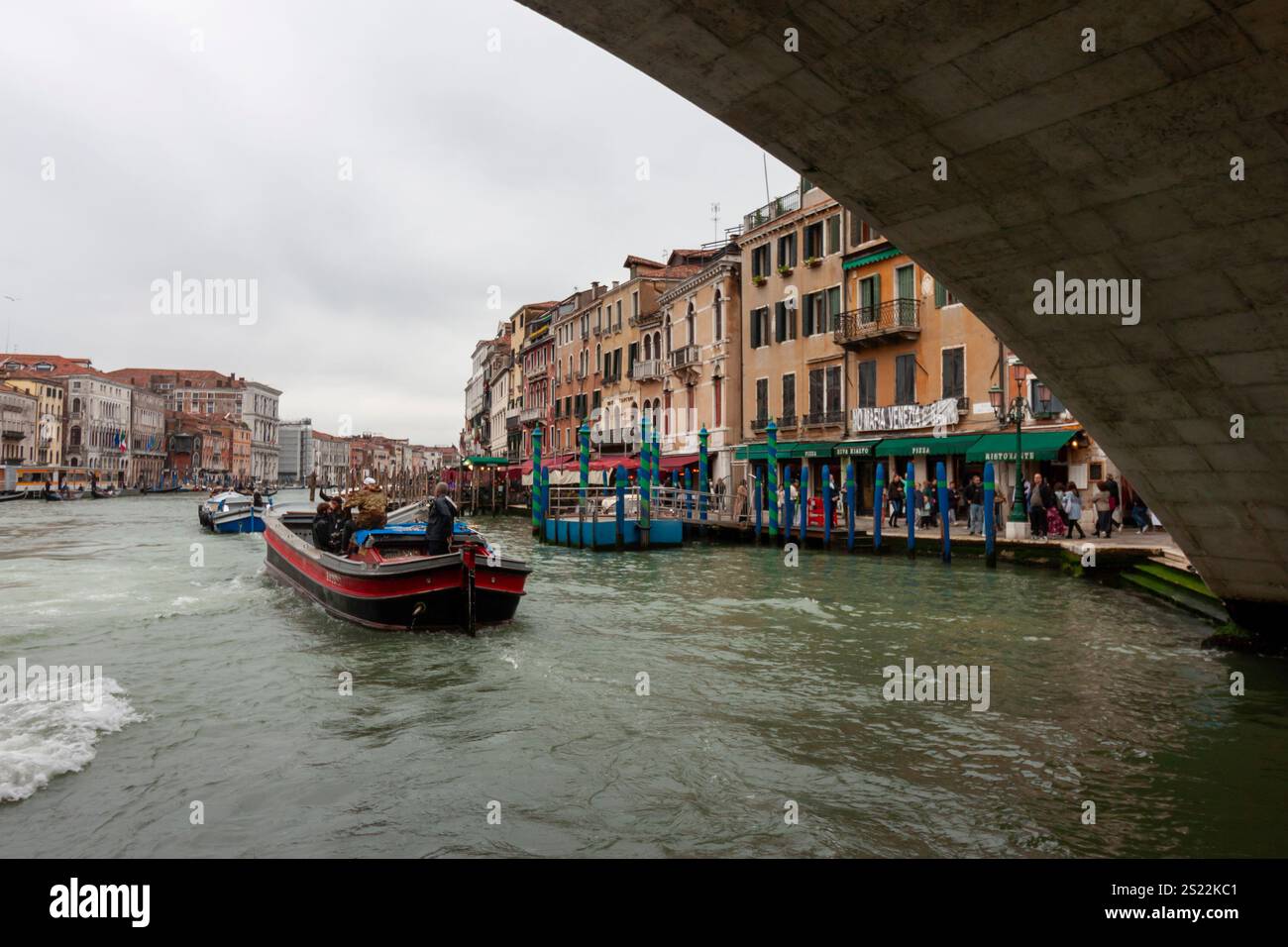 Venice cargo motorboat hi-res stock photography and images - Alamy