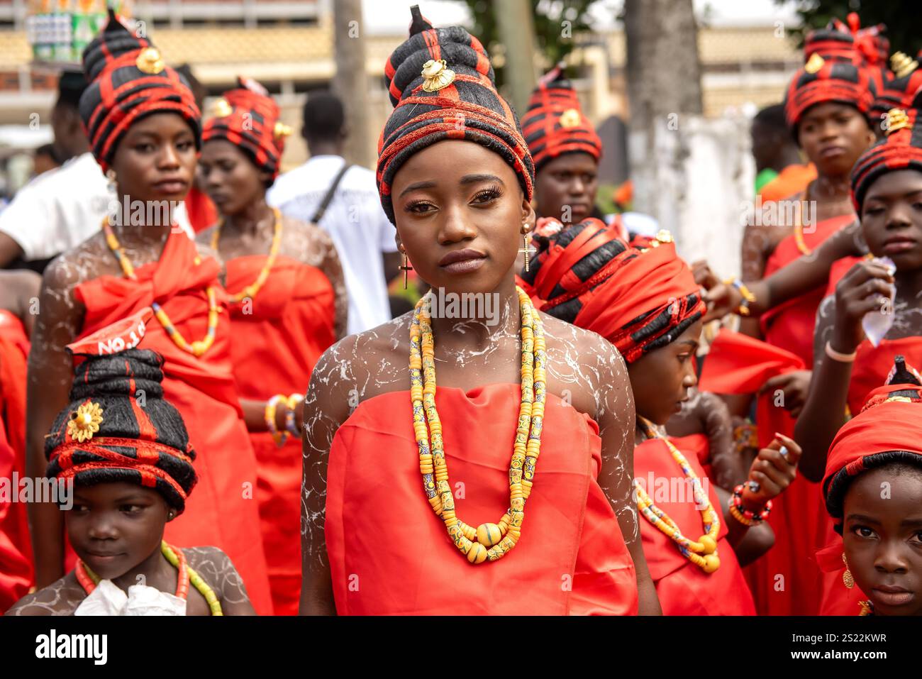 2024 cape coast festival in Ghana Stock Photo