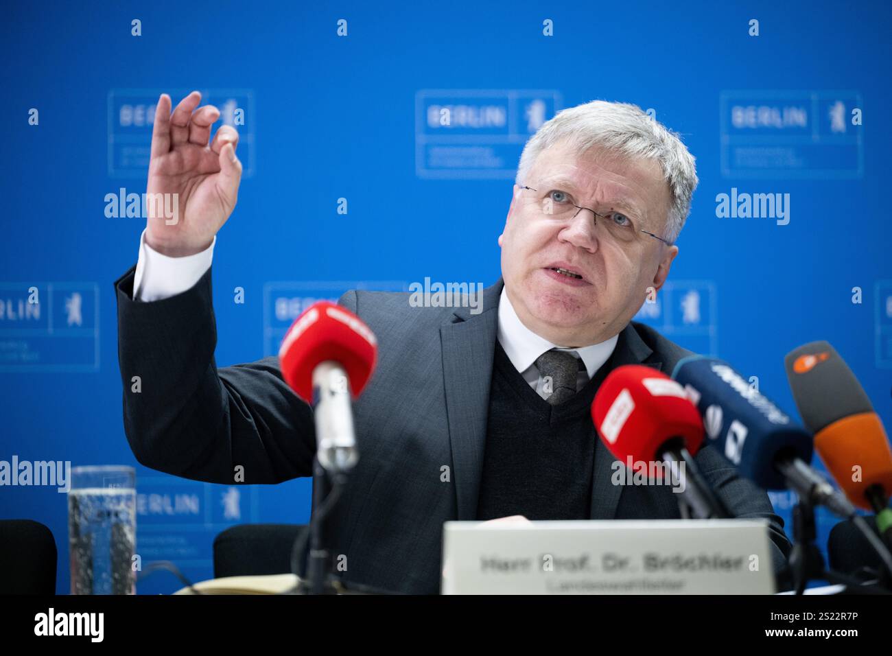 06 January 2025, Berlin Stephan Bröchler, State Election Commissioner