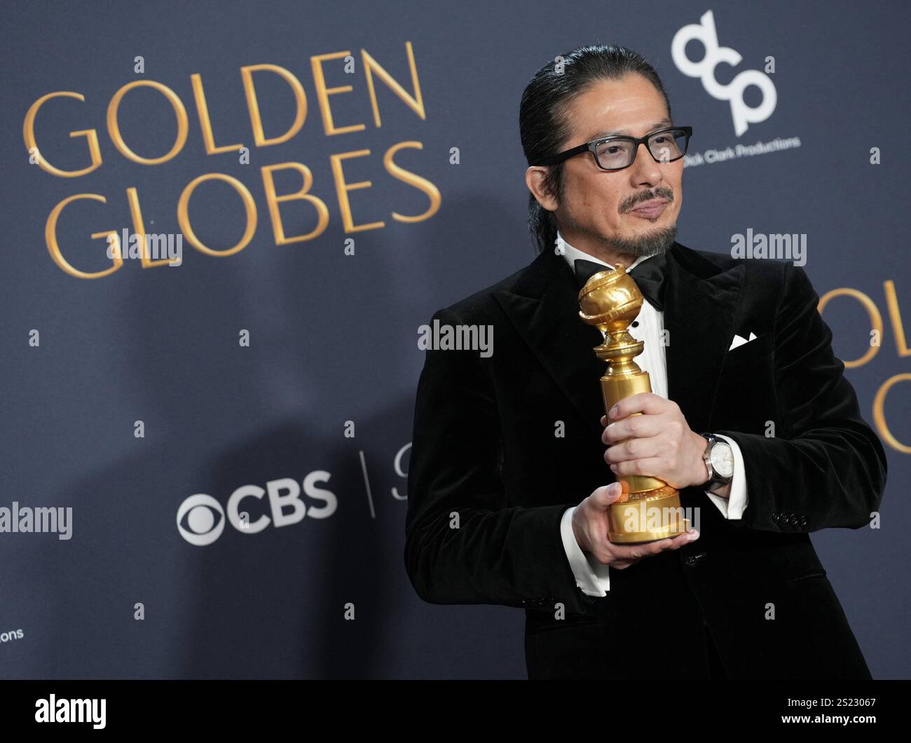 Los Angeles, USA. 05th Jan, 2025. Hiroyuki Sanada, winner of the Best
