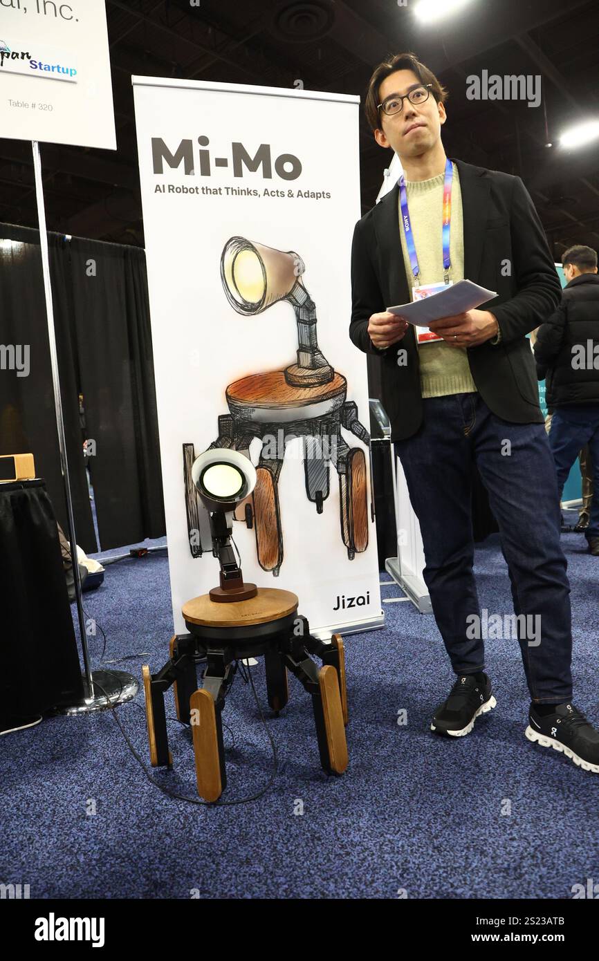 A view of MiMo, the world's first generalpurpose AI robot by Jizai