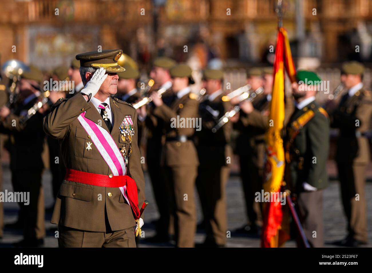 Images of the celebration of Military Easter, January 6, 2025 in