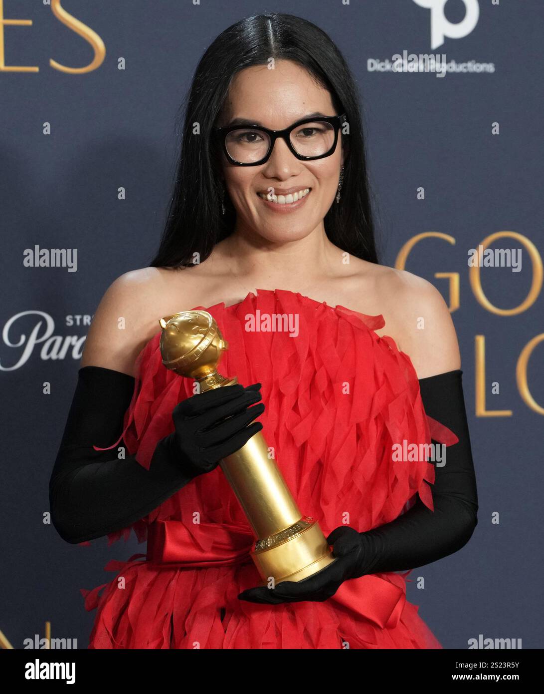 Los Angeles, USA. 05th Jan, 2025. Ali Wong, winner of the Best
