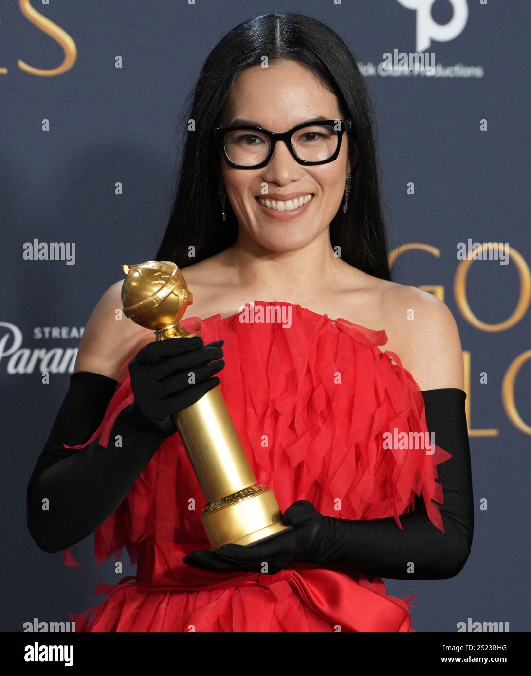 Los Angeles, USA. 05th Jan, 2025. Ali Wong, winner of the Best