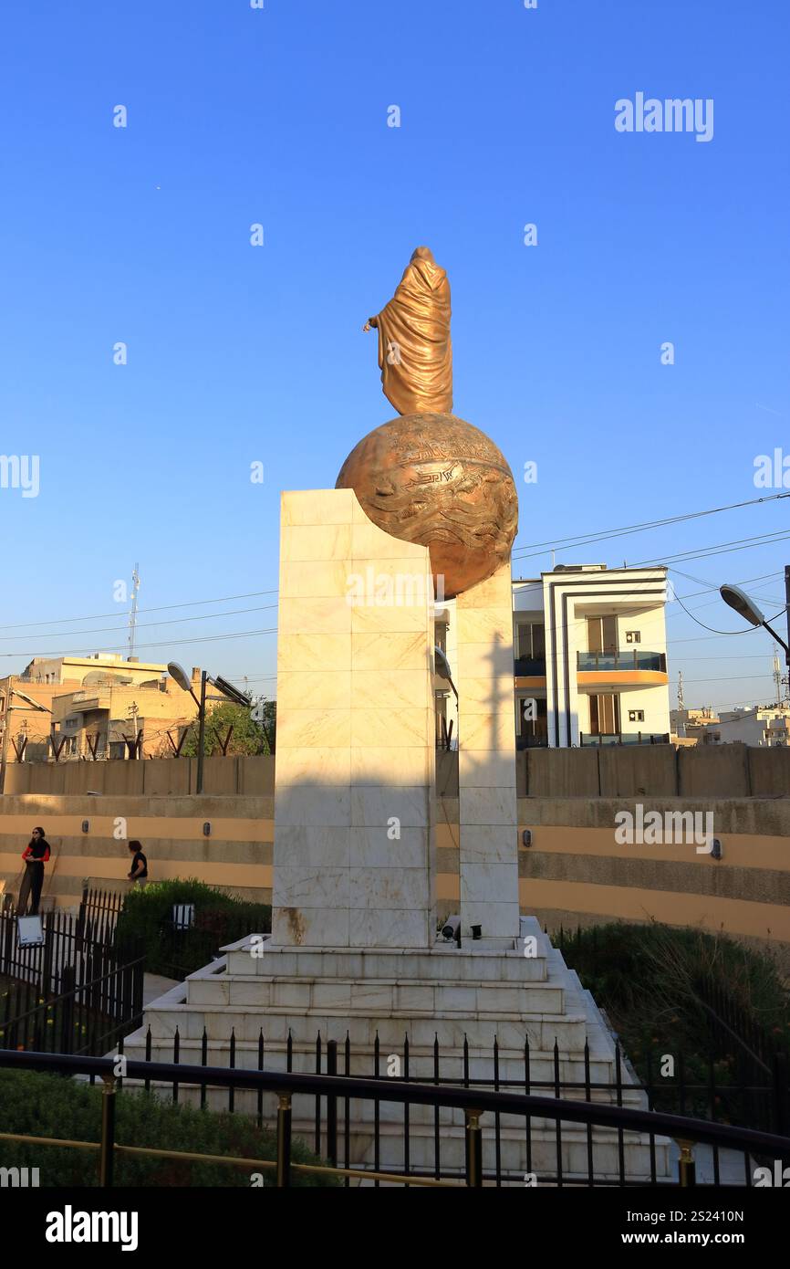 Baghdad, Bagdad in Iraq - November 14 2024: visit of the Catholic Church of Sydat Al Nejat Syriac, Sayidat al-Nejat Cathedral Stock Photo