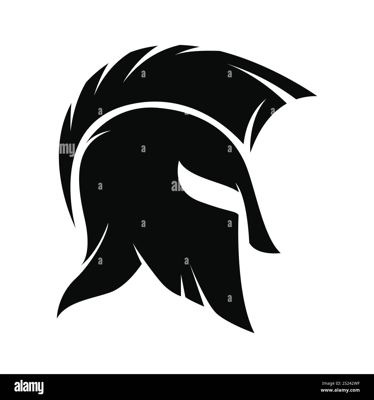 Spartan Helmet Graphic Illustration logo Stock Vector Image & Art - Alamy