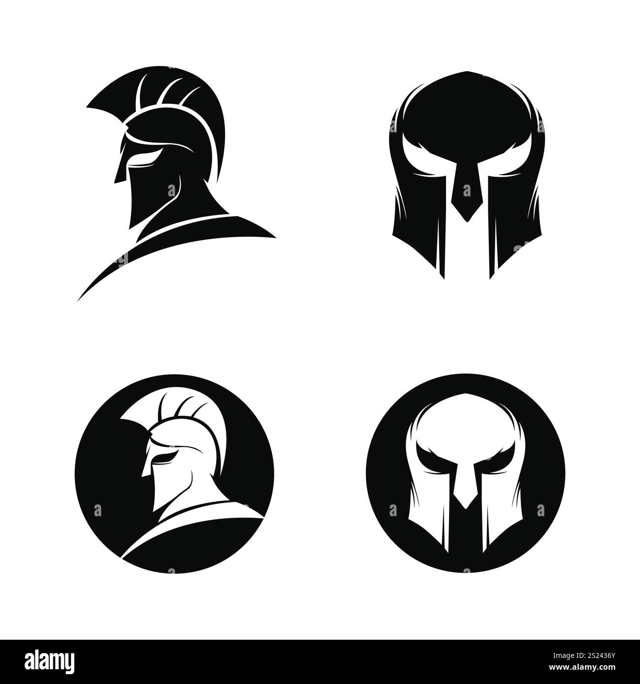 Spartan Helmet Graphic Illustration logo Stock Vector Image & Art - Alamy