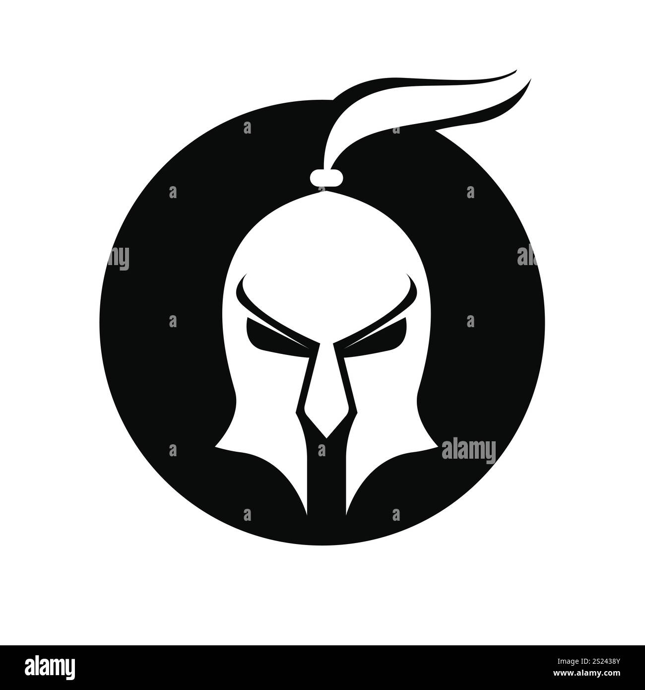 Spartan Helmet Graphic Illustration logo Stock Vector Image & Art - Alamy