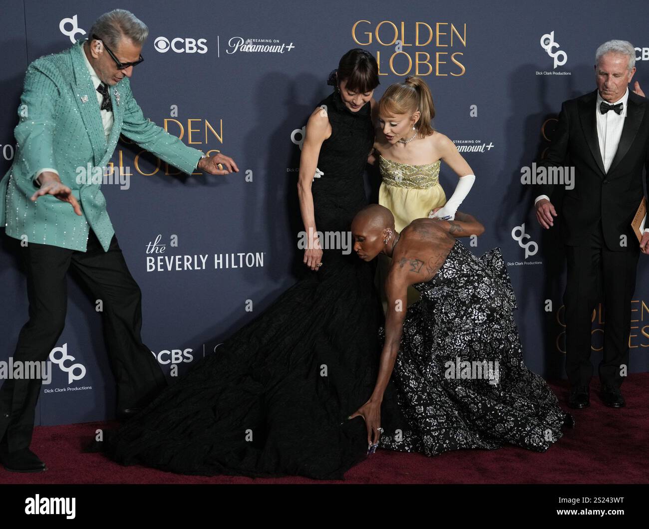 Los Angeles, USA. 05th Jan, 2025. (LR) WICKED Cast Jeff Goldblum(02)