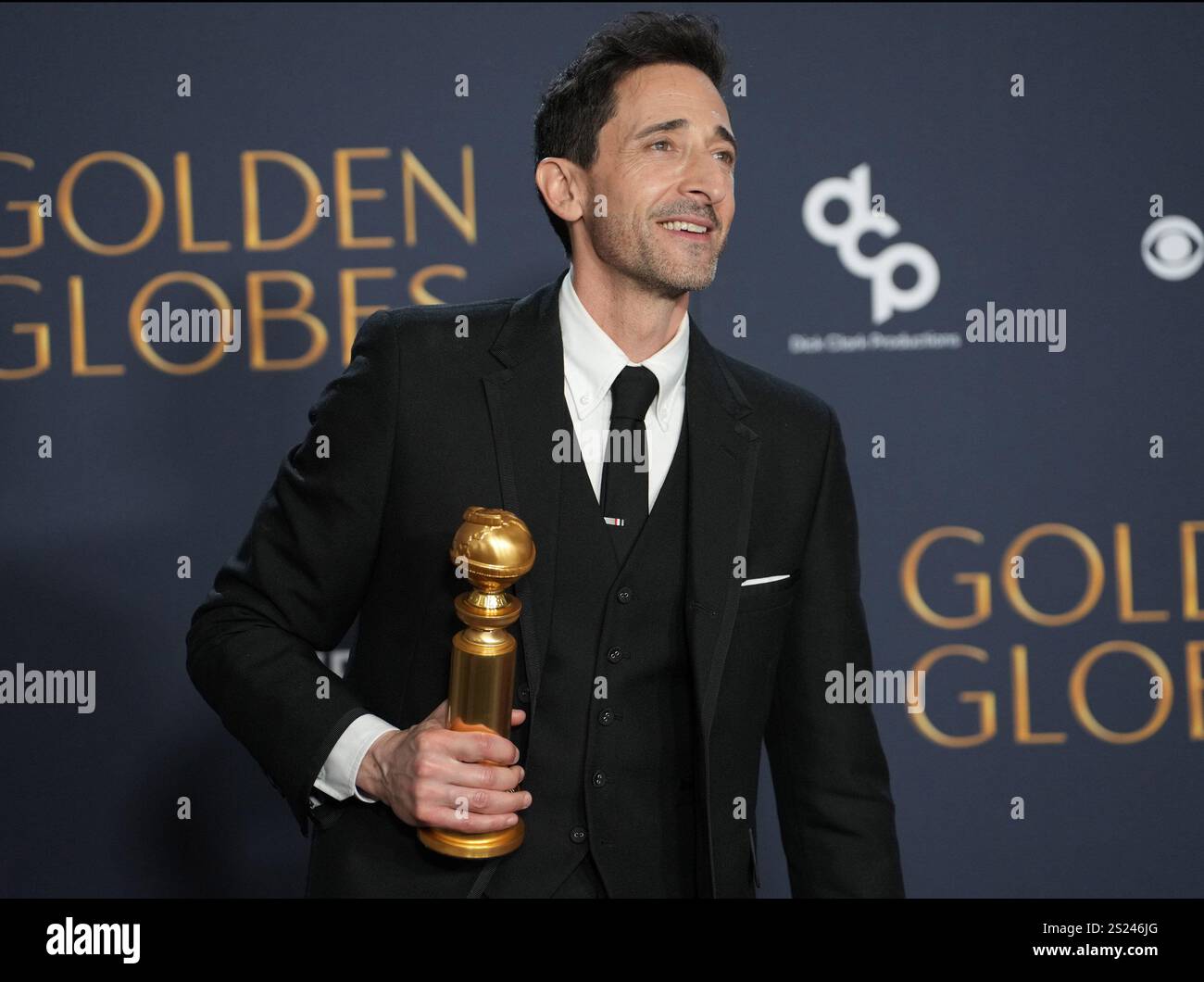 Los Angeles, USA. 05th Jan, 2025. Adrien Brody, winner of the Best ...
