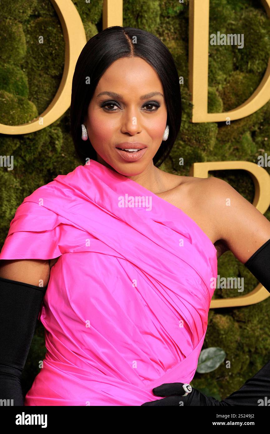 Kerry Washington bei der Verleihung der 82. Golden Globe Awards 2025 im