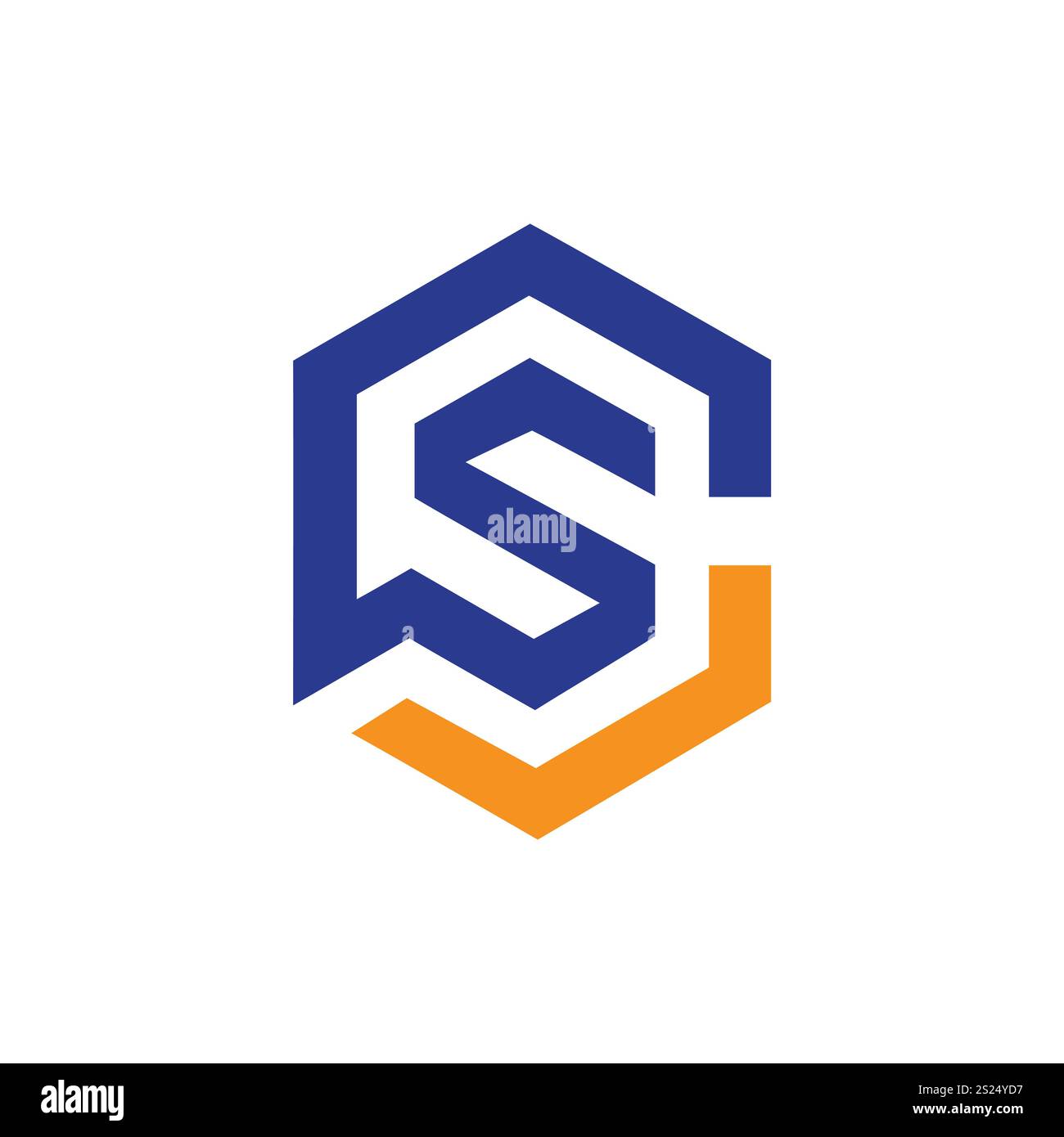 Alphabet letter cs initial logo design, initial sc letter logo, cs logo ...
