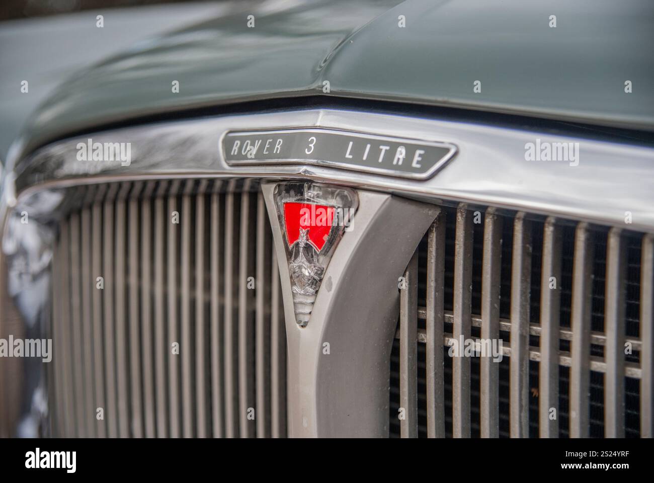 1963 Rover P5 3 Litre classic 1960s British saloon car Stock Photo - Alamy