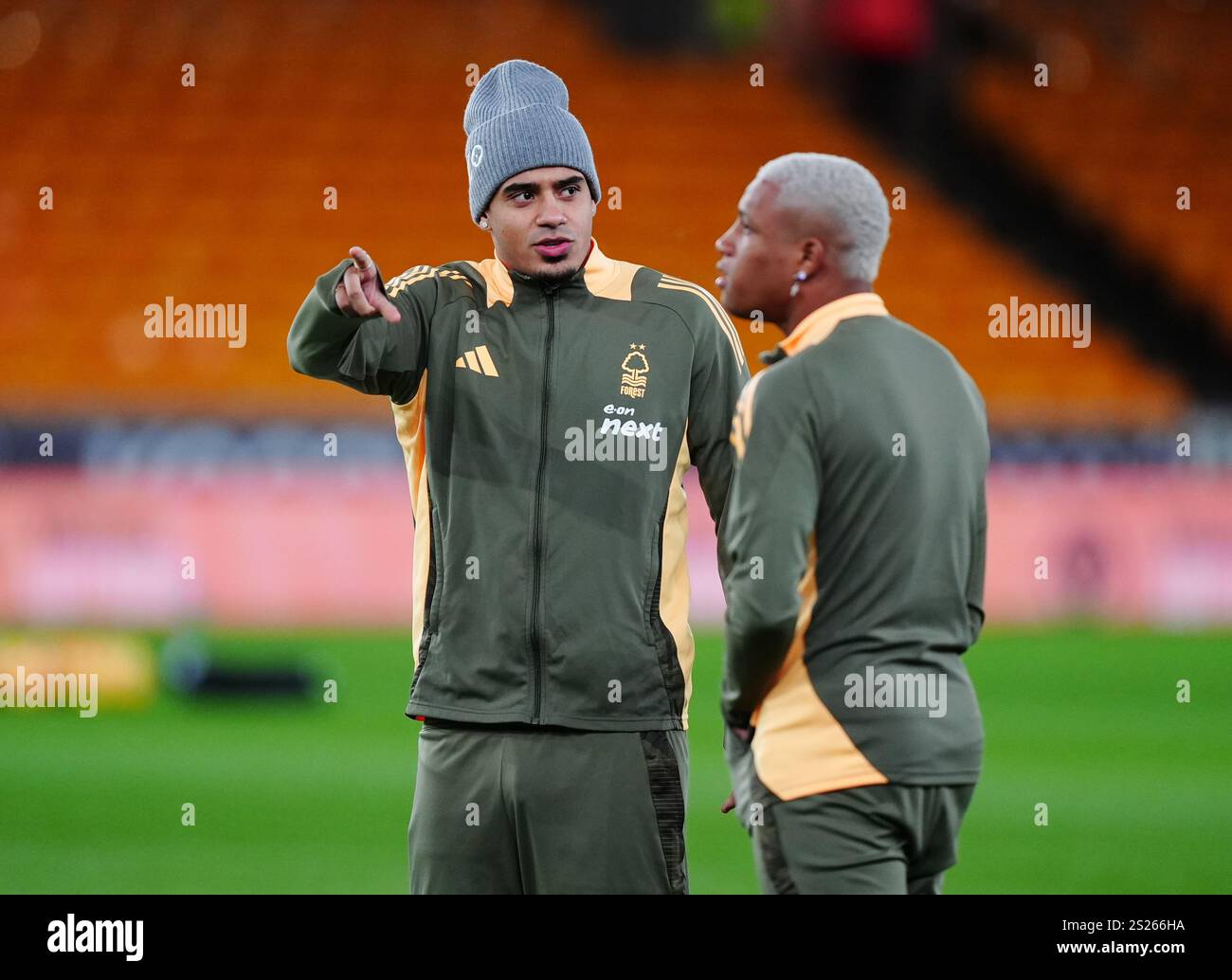 Nottingham Forest's Murillo before the Premier League match at Molineux