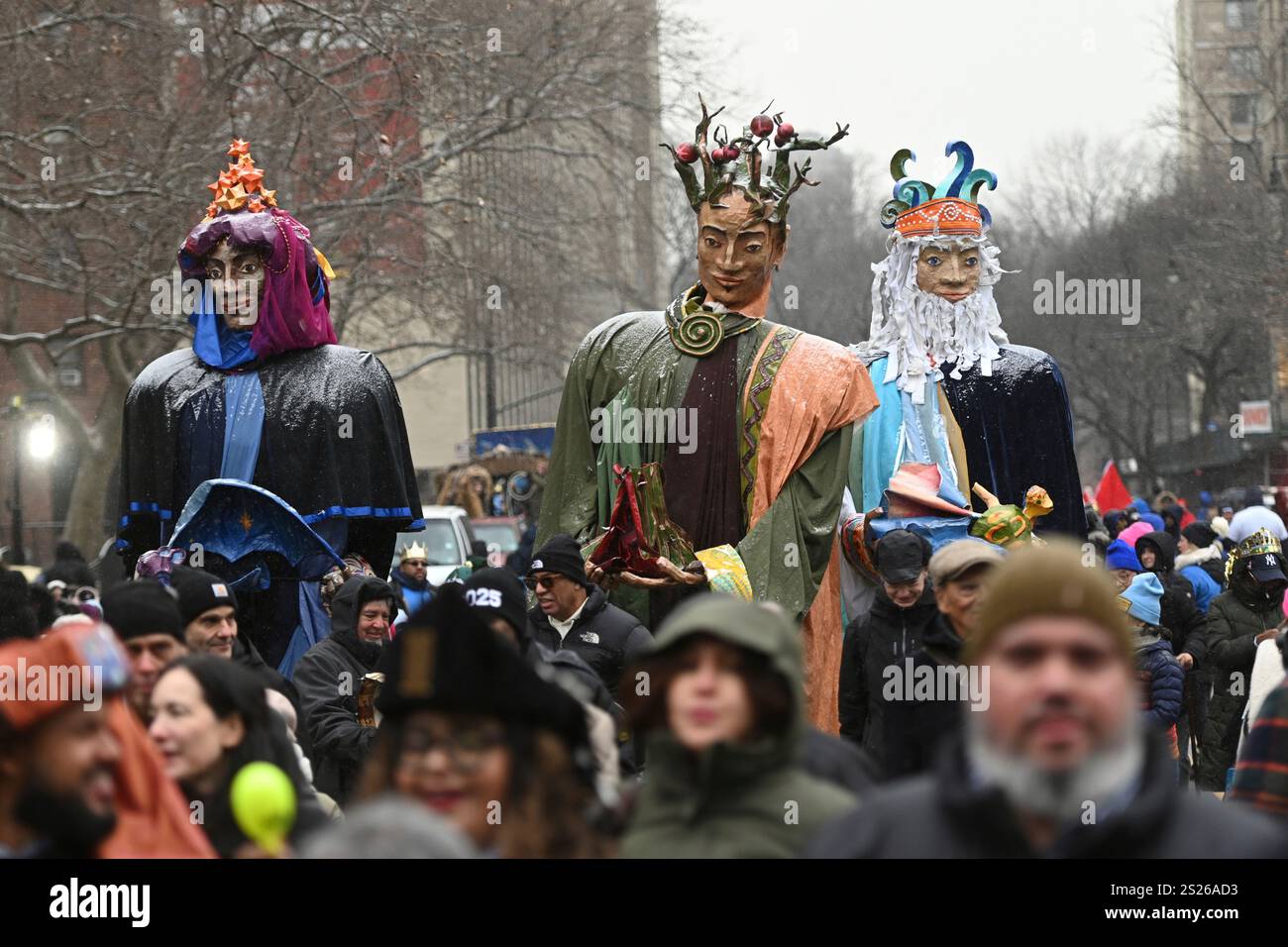 Photo by NDZ/STAR MAX/IPx 2025 1/6/25 People participate in the 48th